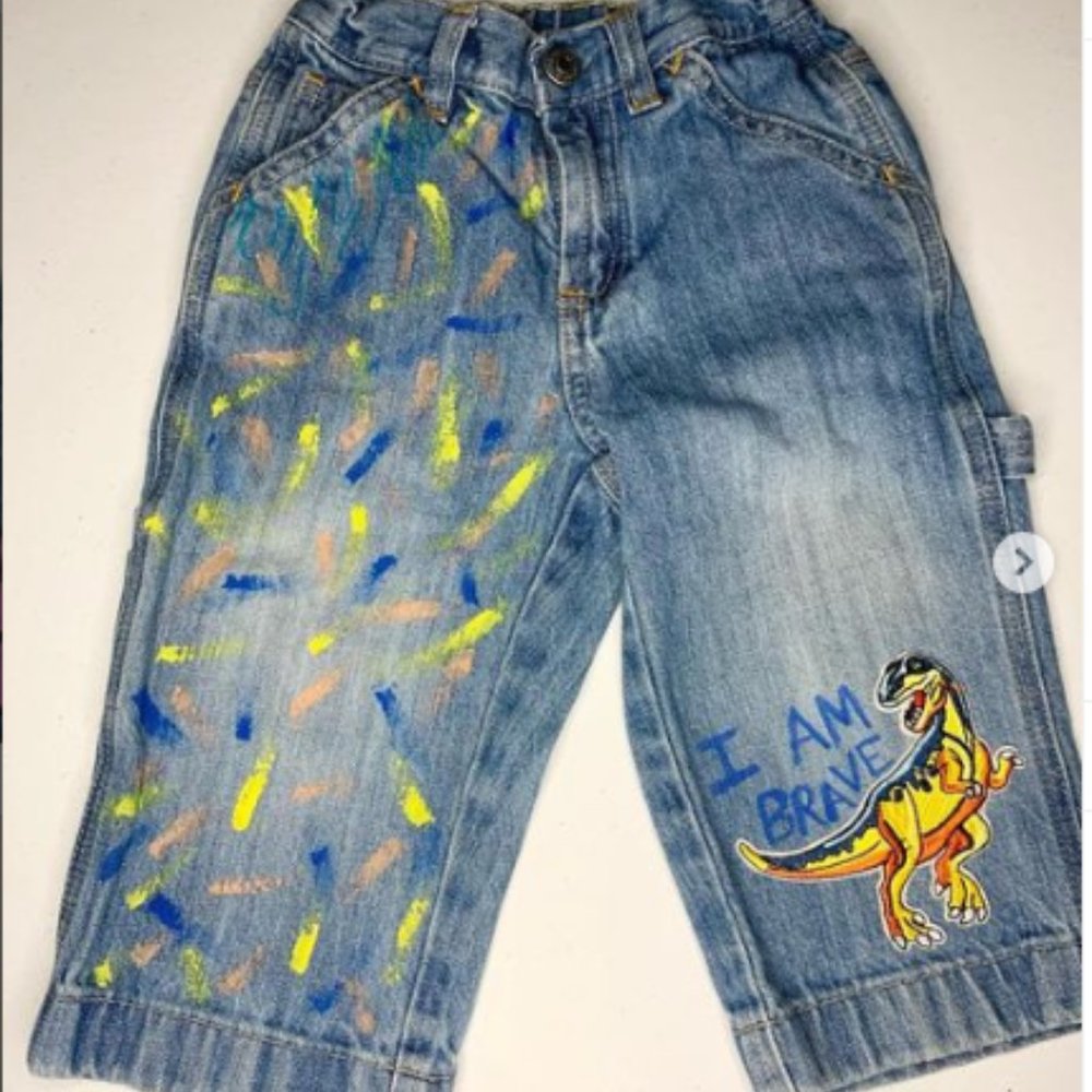 Gap Jeans - Custom Paint